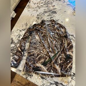 Banded 3/4 zip pullover. Youth large. Never worn